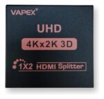 Splitter Hdmi Activo 1x2 4k 30hz Vapex Negro - Image 2