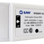 Interruptor Wifi Smart Inteligente Baw 10a Ipswifi-10 Blanco