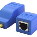 Extensor Hdmi Adaptador Por Rj45 Full Hd Utp 30 Metros