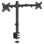 Soporte De Monitor Doble Brazo 15 A 30 - Z022 Color Negro