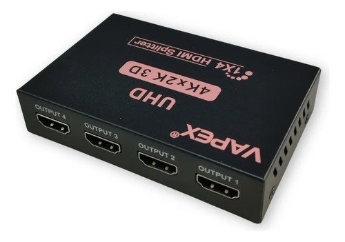 D_879547-MLA108016838891_032026-O Splitter Hdmi Activo 1x4 4k 30hz Vapex Negro - Image 1
