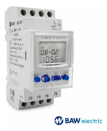 D_975998-MLA102784442067_122025-O Timer Horario Interruptor Temporizador Digital Baw - Image 1