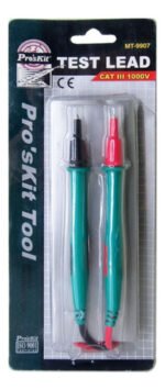 Puntas Tester Reforzadas Proskit Mt-9906 Universales Cables Pvc Cat 3 1000v - Image 3