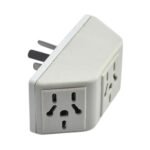 Adaptador Triple Trapezoidal 3 Patas Chatas Económico