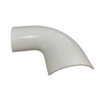 Accesorio 75x17 Curva Plana Piso Canal Gris ASSANO