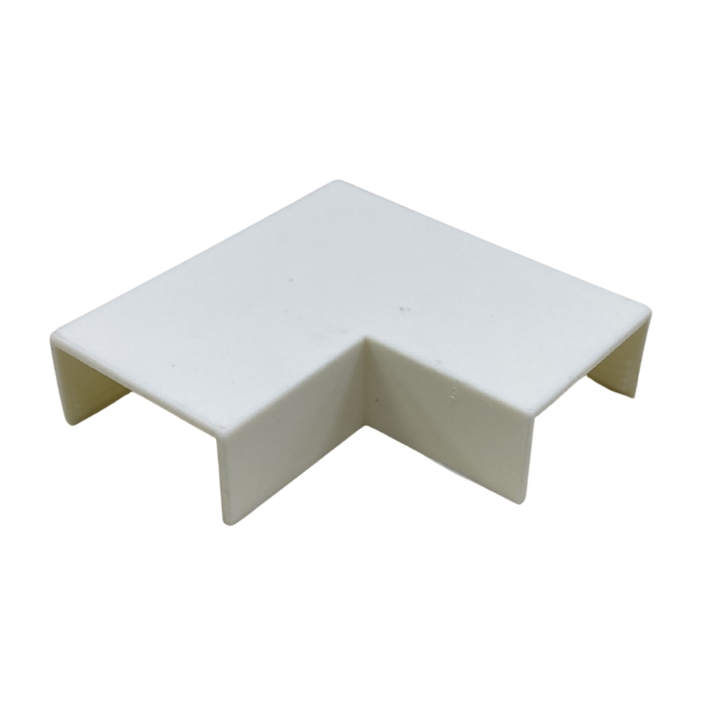 Curva Plana Blanco ASSANO Accesorio 20x10 Curva Plana Blanco ASSANO - Image 1