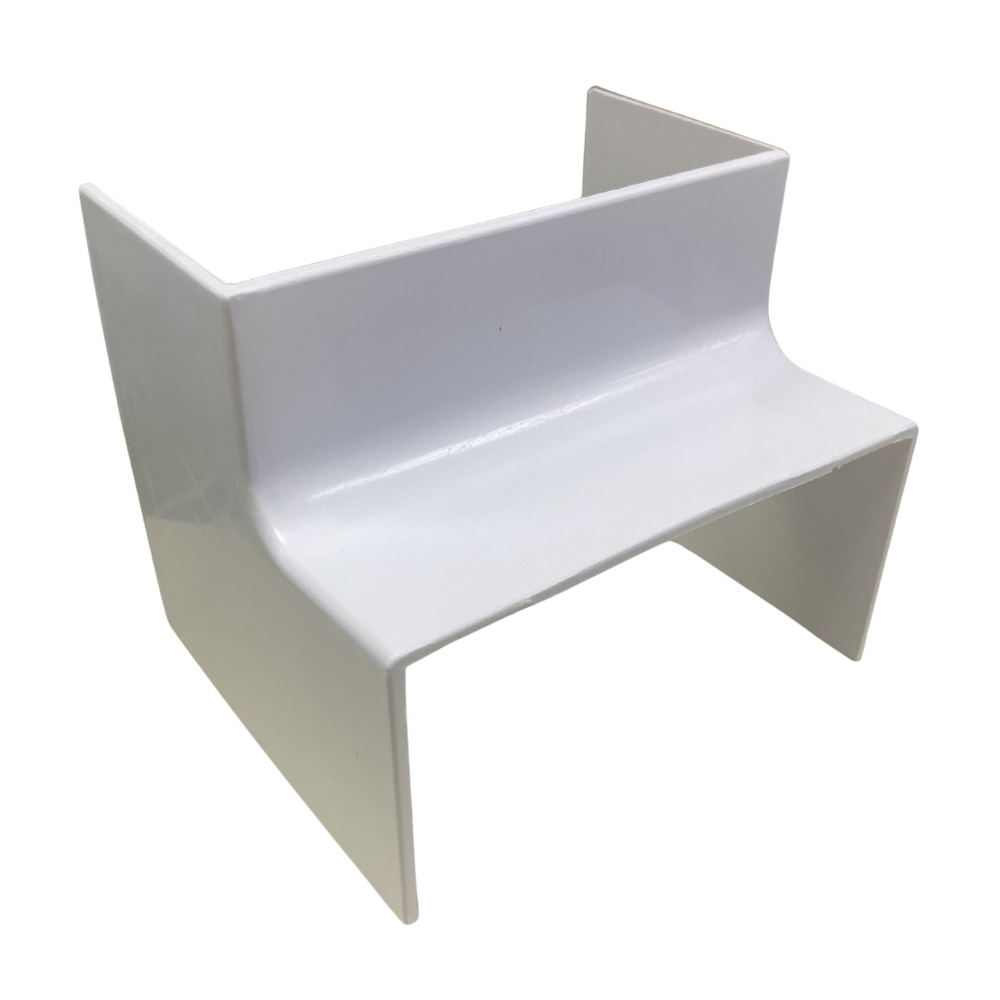 Codo Interno 100x50 Kalop 2 Accesorio 100x50 Codo Interno Blanco Kalop - Image 1