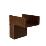 Accesorio 20x10 Codo Interno Marron Kalop