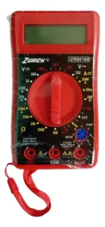 Tester Digital Zurich Zr 160 Multimetro C/ Buzzer Jb - Image 2