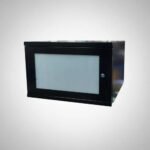 Rack De Amurar 6u 19  Negro Puerta Con Cerradura Negro - Image 4