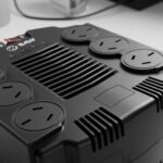 Estabilizador De Tensión 600w 6 Tomas Baw Negro - Image 4