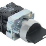 Selectora Metalica 3 Posiciones Diametro 22mm 2na Tablero