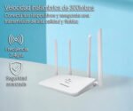 Router Wi Fi 4 Antenas 300 Mbps Firewall Integrado Ng-wr08 Noga Mayor Proteccion - Image 3