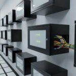 Rack De Amurar 6u 19  Negro Puerta Con Cerradura Negro - Image 3