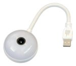 Cámara Seguridad Wifi Lente Fijo Full Hd Vision Nocturna Usb Blanco