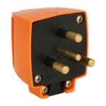 Ficha Industrial 3x16A + Tierra Naranja Kalop