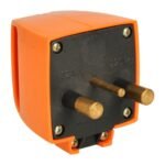 Ficha Industrial 2x32A + Tierra Naranja Kalop