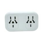 Adaptador Multificha Doble a 3 Patas Chatas