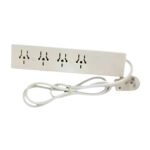 Zapatilla 4 Tomas con Cable de 5m Multinorma Richi