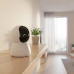 Camara De Seguridad Domo Wifi Interior 3mp Audio Smart Life Blanco