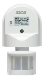 Sensor De Movimiento Sica Infrarrojo 180o 374016 Blanco