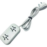 Zapatilla Alargue 2 Tomas Binorma 1.5mts Variplast Blanco