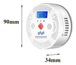 Detector De Monóxido De Carbono Smart Wifi Smart Life Tuya Blanco - Image 3