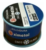 Soldadura Estaño Eximetal 60/40 0.7mm Rollo 250g Para Pistola Lápiz