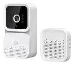 Portero Timbre Inalambrico Wifi Con Camara Hd App Smart Life Blanco - Image 3