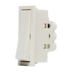 Interruptor 10A 1 Módulo Blanco Sica Silight Brava