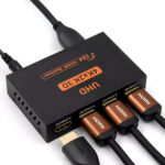 Splitter Hdtv 1x4 4k Uhd 2k Full Hd 3d Para 4 Pantallas