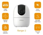 Camara Domo Imou Ipc-a22ep Ranger 2 Wifi 2mp Interior - Image 2