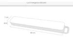 Luz De Emergencia Baw Con Batería Recargable 6w 220vluz Fría - Image 5