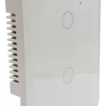 Tecla Táctil Smart Wifi 2 Canales Tuya Smart Smart Life 10 A 220v Blanco
