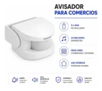 Avisador Con Sensor Movimiento Para Entradas Puertas Vapex - Image 2