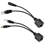 Inyector + Eyector Pasivo Para Conexiones Poe Camaras Ip