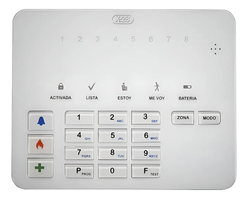 D_662483-MLA91916332454_092025-O Teclado Alarma X-28 T8s Mpxh 8 Zonas - Image 1