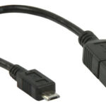 Cable Otg 2.0 Micro Usb 0.20 Cm Vapex Lta 531