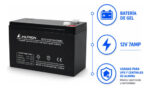 Batería Gel Recargable De 12v 7amp Hiltron Alarma Ups Oferta - Image 2