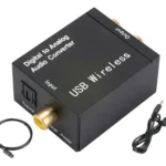 Conversor Audio Toslink Optico O Coaxial A Rca Con Bluetooth