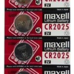 Tira 5 Pilas Cr2025 Tipo Botón Japonesa /maxell
