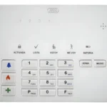 Teclado T4s Mpxh Led 4 Zonas Alarma Domiciliaria X-28