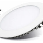 Plafon De Embutir 18w Redondo Luz Calida Sica Blanco