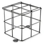 Reja Para Camara De Seguridad Tipo Domo 10 X 10 X 10 Cm Negro
