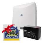 Central De Alarma N4 X-28 + Bateria + Cartel Disuasivo