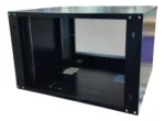 Rack De Amurar 6u 19  Negro Puerta Con Cerradura Negro - Image 2