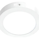 Plafón Redondo De Superficie 12w Led Luz Fría Lumiam