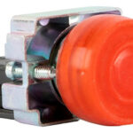 Pulsador Para Panel Con Capuchón Nc Baw - Ip65 - Rojo