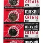 Tira De 5 Pilas Maxell Cr1616 Lithium Tipo Boton