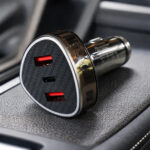 Cargador 66w 2 Usb + 1 Usb C Para Conector De Auto 12v Negro - Image 2